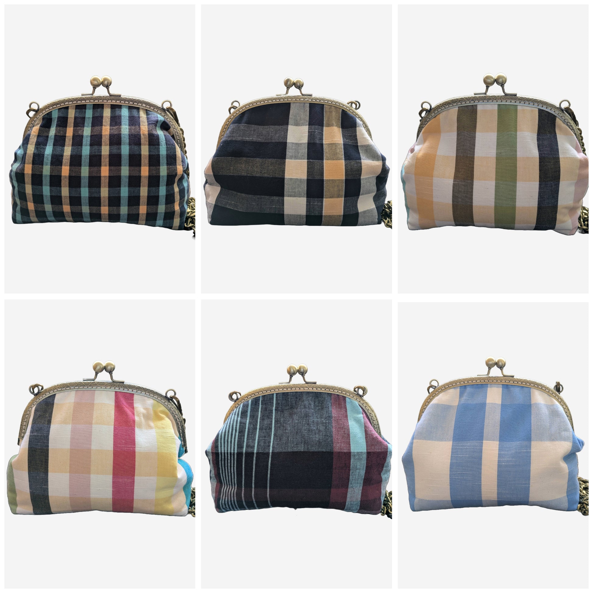 Gamaguchi Kiss-Lock Shoulder Bag - Multicolour image 7