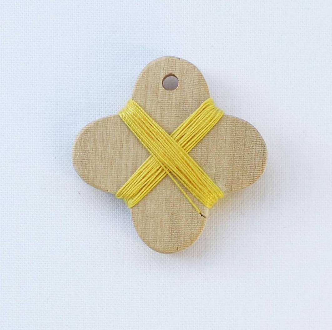 Cohana Wooden Thread Spool image 1
