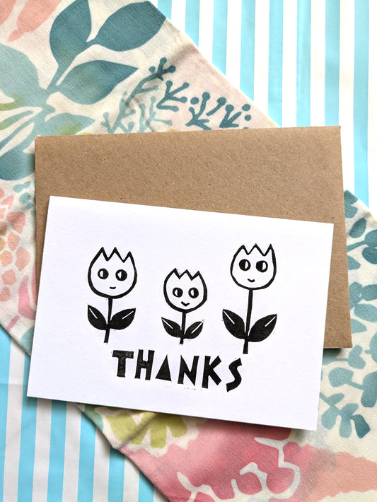 Tulip Thanks Card image 0