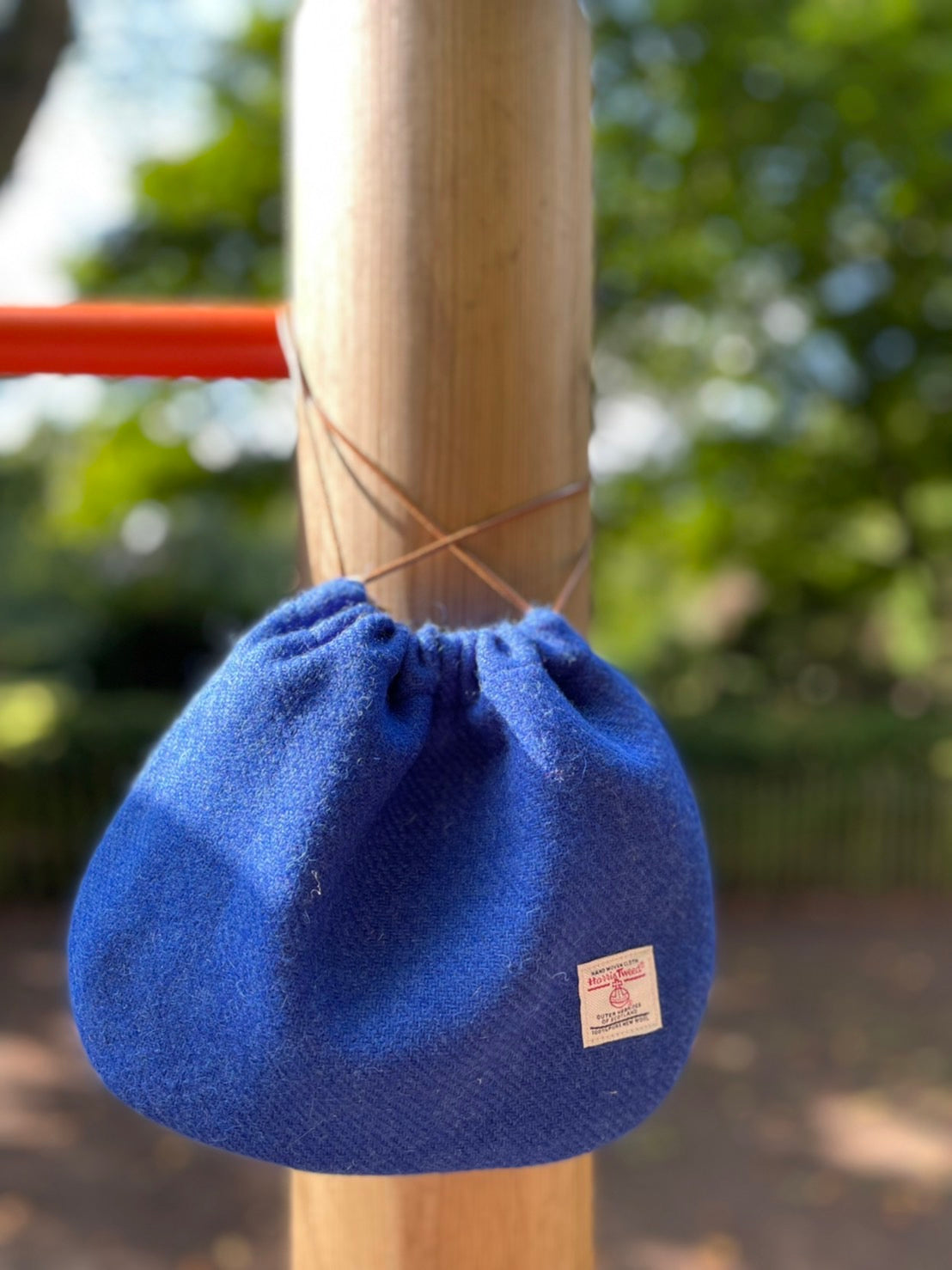 Just The Right Size - Harris Tweed handmade bag