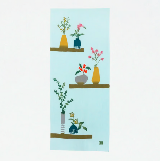 Nijiyura Chusen Tenugui Cloth - Bud Vases