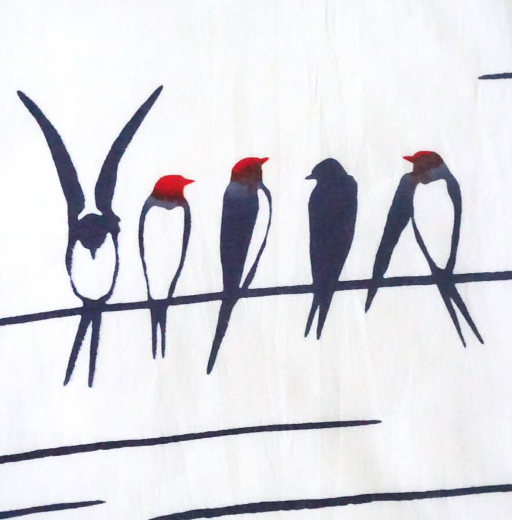 Nijiyura Chusen Tenugui Cloth - The Arrival of Spring