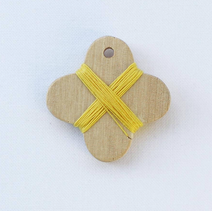 Cohana Wooden Thread Spool image 1