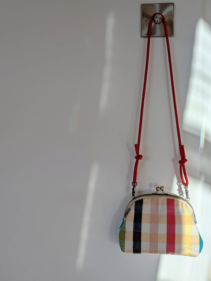 Gamaguchi Kiss-Lock Shoulder Bag - Pink image 8