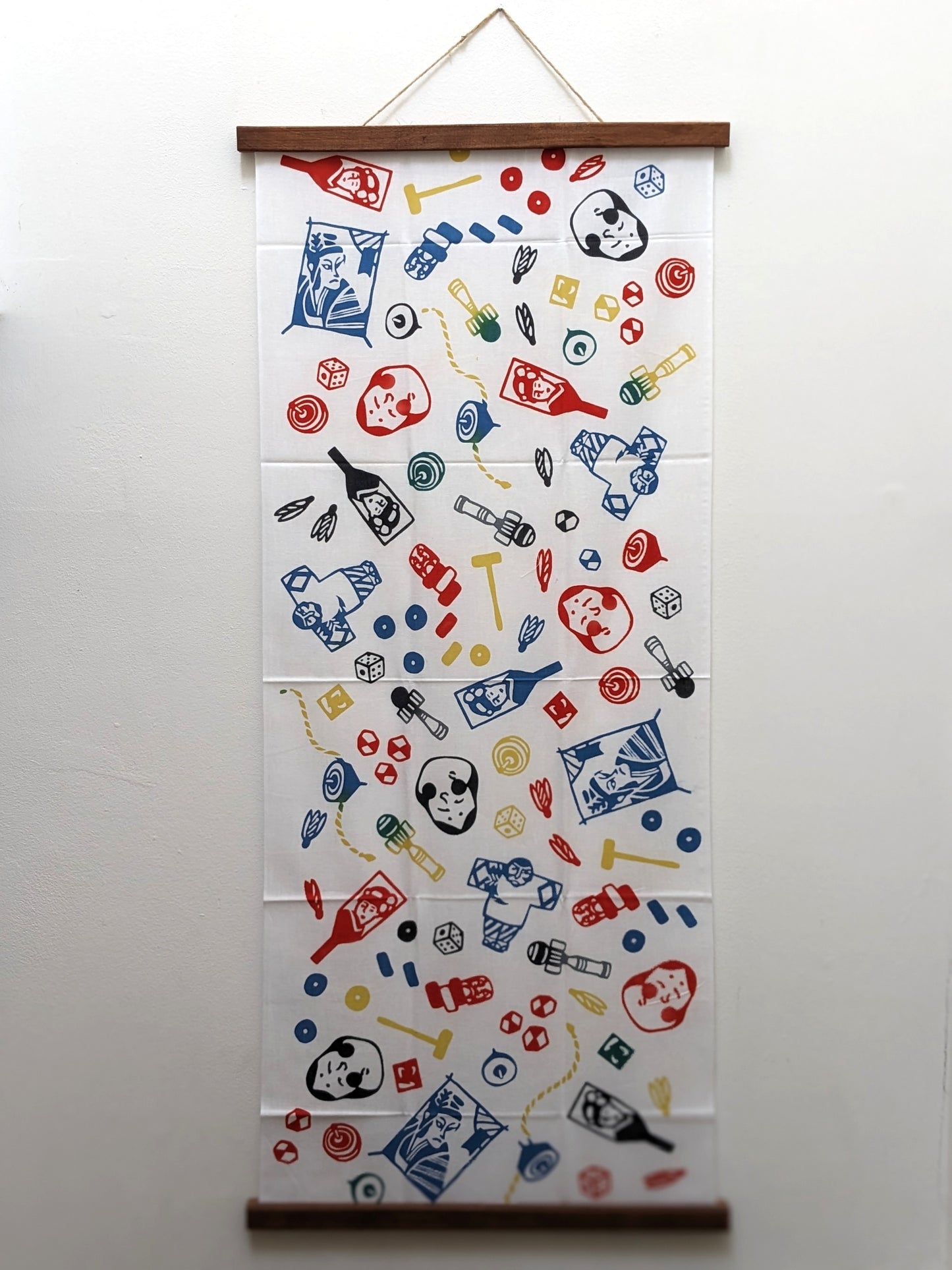 Nijiyura Chusen Tenugui Cloth - Hatsuasobi 