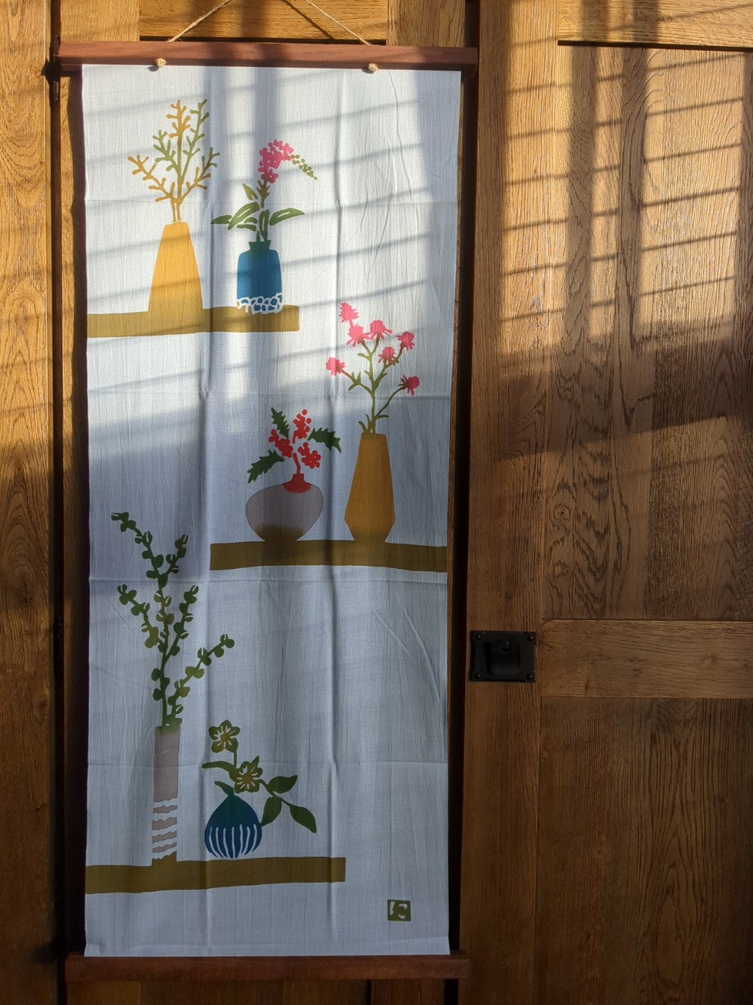 Nijiyura Chusen Tenugui Cloth - Bud Vases 