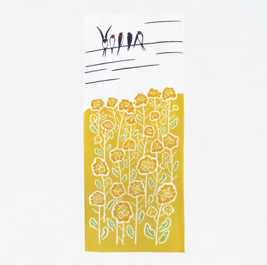 Nijiyura Chusen Tenugui Cloth - The Arrival of Spring 