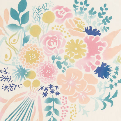 Nijiyura Chusen Tenugui Cloth - Bouquet image 2
