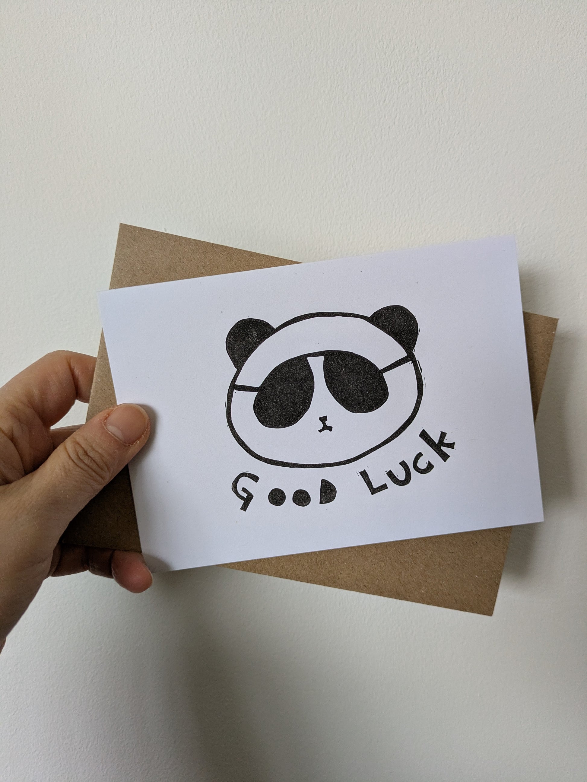 Panda Good Luck Card image 0
