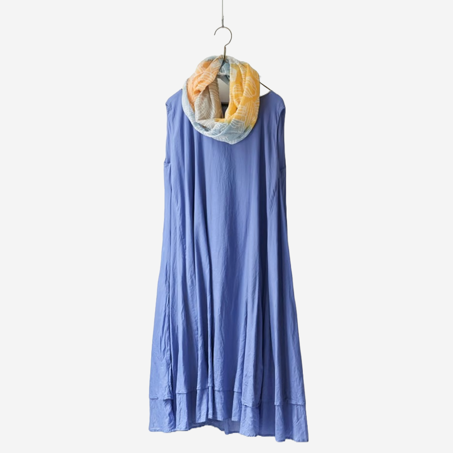 Nijiyura Chusen Gauze Tenugui Scarf - Madeleine image 0