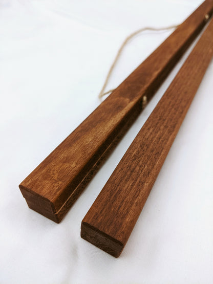 Wooden Magnetic Poster Hanger image 