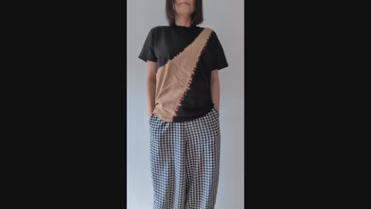 Boushi Tabata Shibori T-shirt - Unravel to Reveal